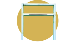 Powder-Coated Door Frame